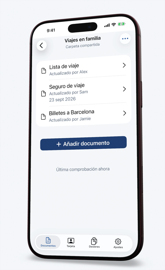 El espacio de Amano en un iPhone